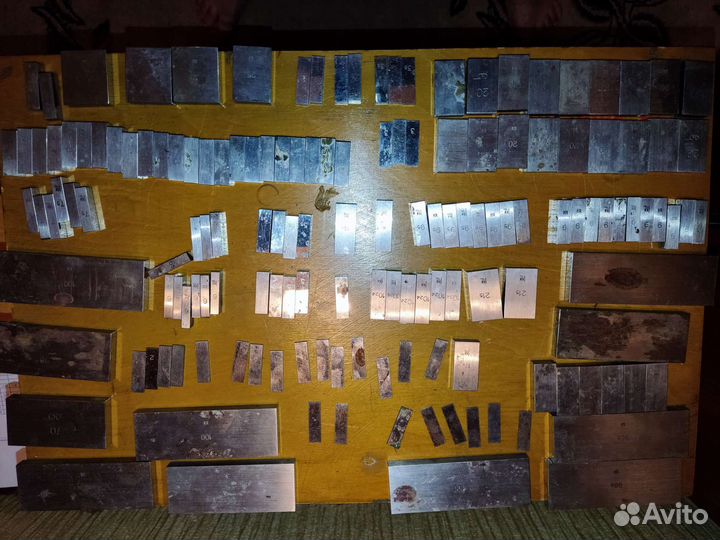 Концевые меры длины с коррозией