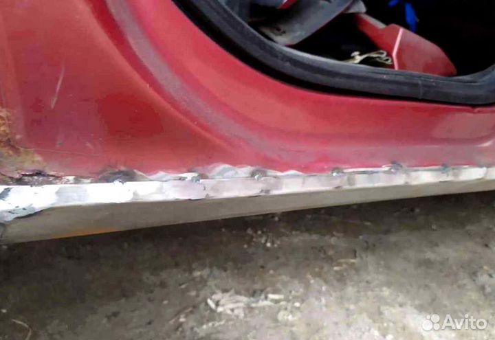 Пороги для Chevrolet Niva 1998-2020 (21236)