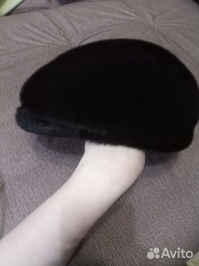 Мужская кепка из нерпы