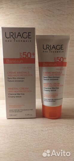Крем от солнца Uriage Bariesan 50+ 100ml