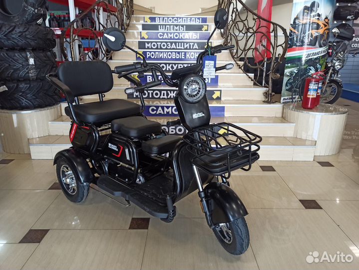 Электроскутер White Siberia sibtrike 2000W