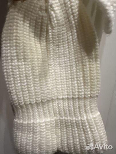 Шапка балаклава детская вязанная