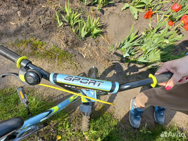 Детский двуколёсный велосипед Бу для мальчика