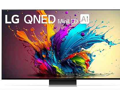 Телевизор LG 65qned91T6A.arub, черный титан