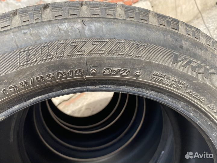 Bridgestone Blizzak VRX 195/55 R16