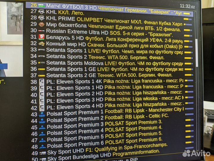 Прошитый Сбербокс Салют настроенный 1200 каналов