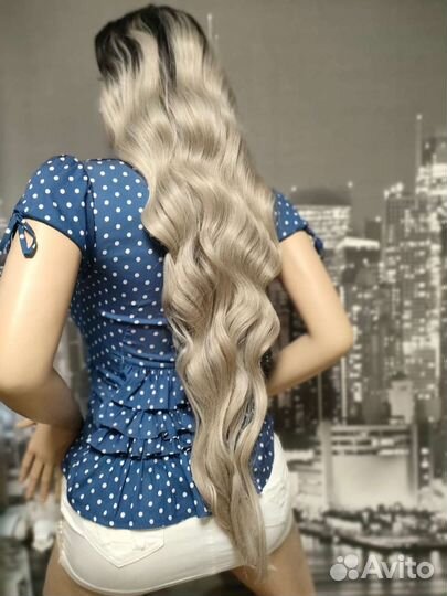 Парик Блондинка на резинке