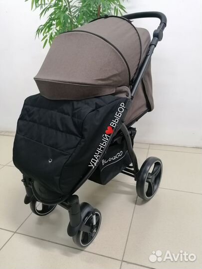 Новая коляска Bubago Cross City (коричневый)