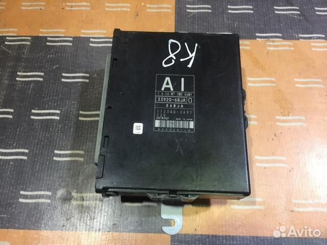 Блок управления двигателя эбу сузуки лиана ер