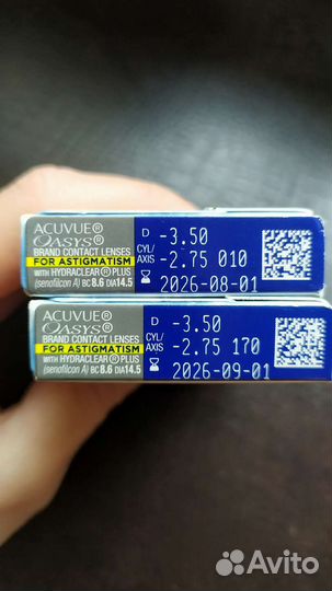 Линзы контактные acuvue oasys двухнедельные