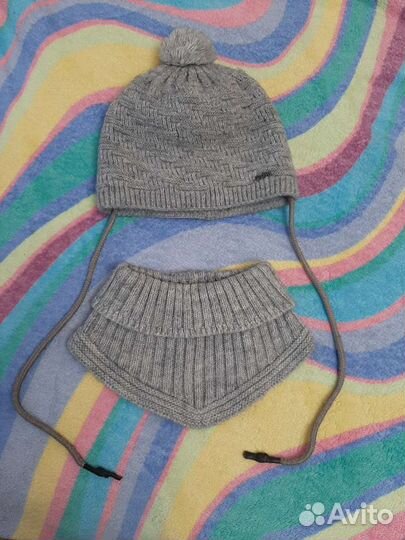 Зимняя шапка (на 2-3 года и 6-8 лет)