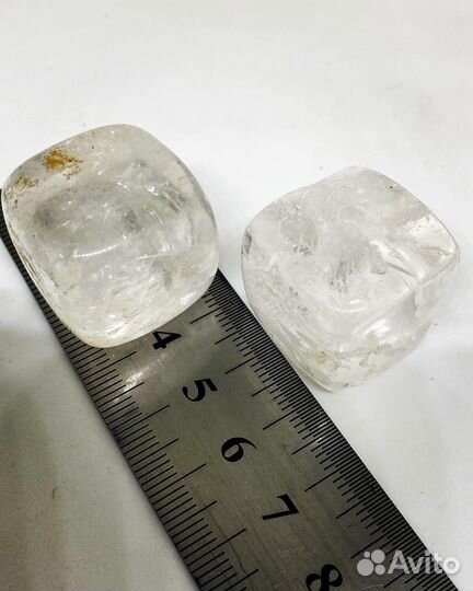 Кубики из горного хрусталя