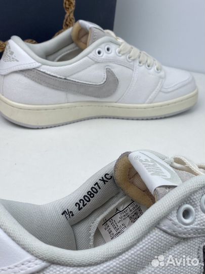 Union LA X Air Jordan 1 KO Low White Neutral Grey