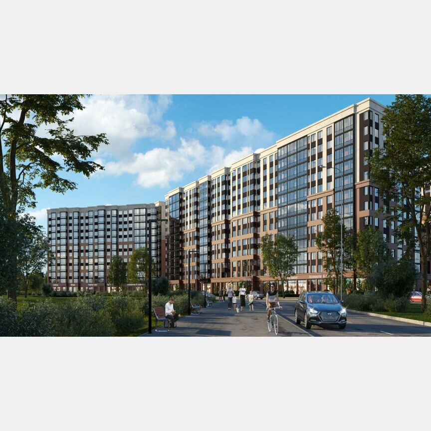 Квартира-студия, 29,7 м², 5/12 эт.