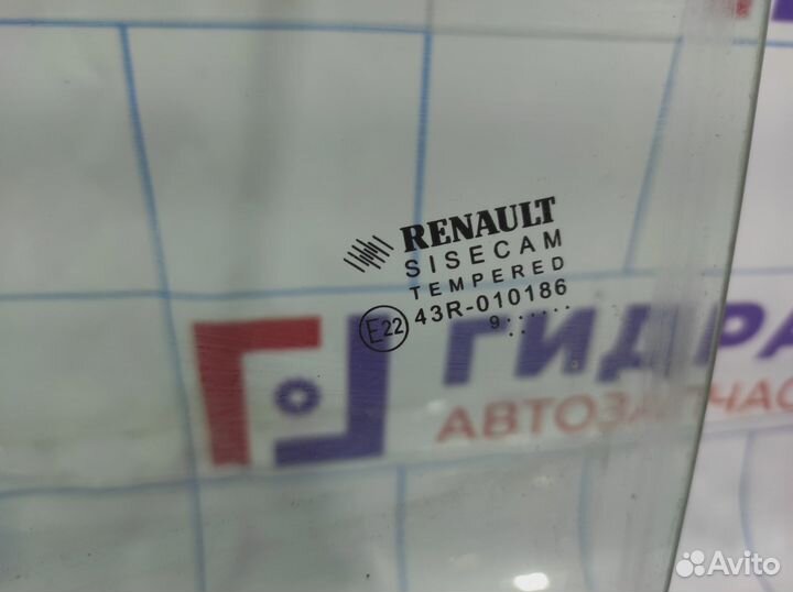 Стекло двери передней левой Renault logan 2 Stepwa