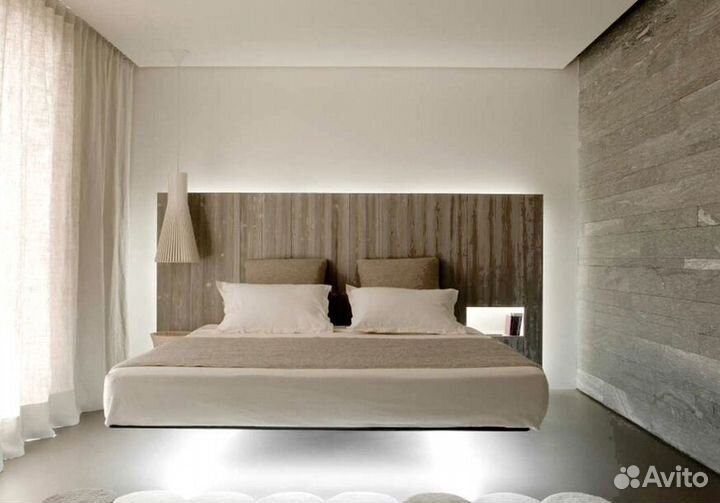 Кровать с парящим эффектом