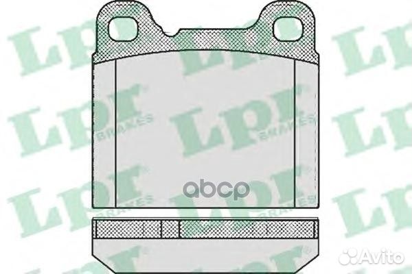 Колодки тормозные volvo 240/760/850/940/C70/S70