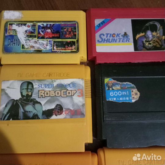 Картриджи для dendy 8 bit