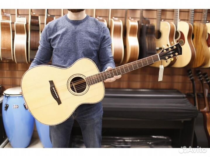 Parkwood P820ADK-wcase-NAT - Акустическая гитара с