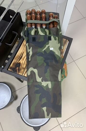 Набор шампуров в чехле