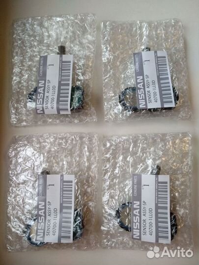 4 Датчика давления воздуха в шинах 40700-1LL0D