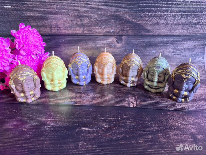 Свечи ручной работы натуральные