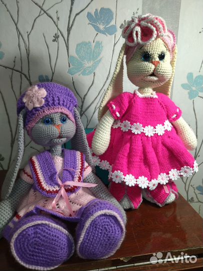 Мягкая игрушка-зайка