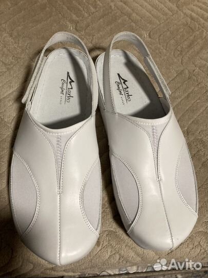 Сабо натуральная кожа