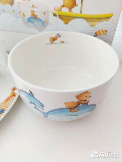 Новый Детский набор посуды Villeroy & Boch, Фарфор