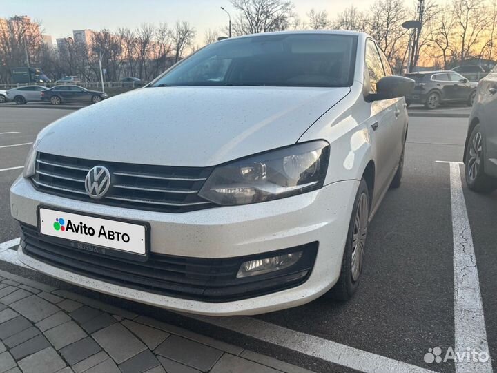 Volkswagen Polo 1.6 AT, 2017, 125 000 км