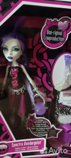 Monster high Spectra G1 Creeproduction в коробке