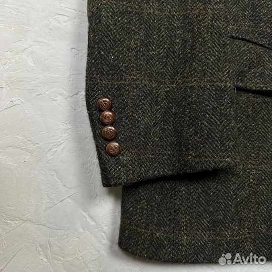 Harris Tweed & Mario Barutti Твидовый Пиджак