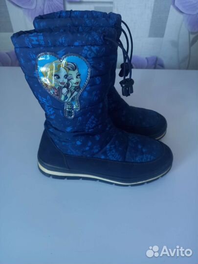 Сапоги зимние для девочек