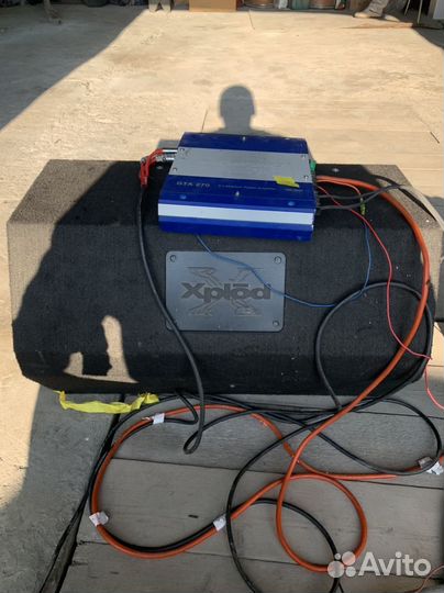 Сабвуфер sony xplod 1350w