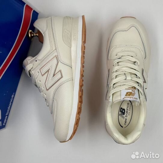 New Balance 574 белые