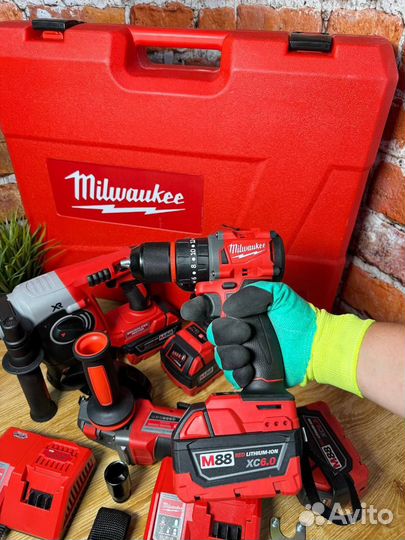 Milwaukee 4в1 бесщеточный новый