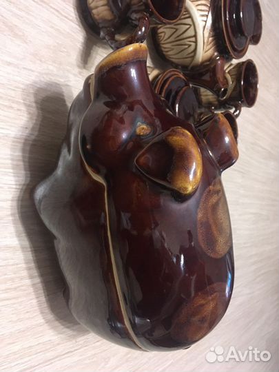 Горшок для запекания,набор чайный