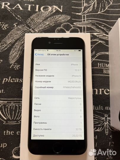 iPhone 6 32Gb Space Gray