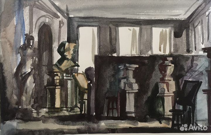 Акварельные картины