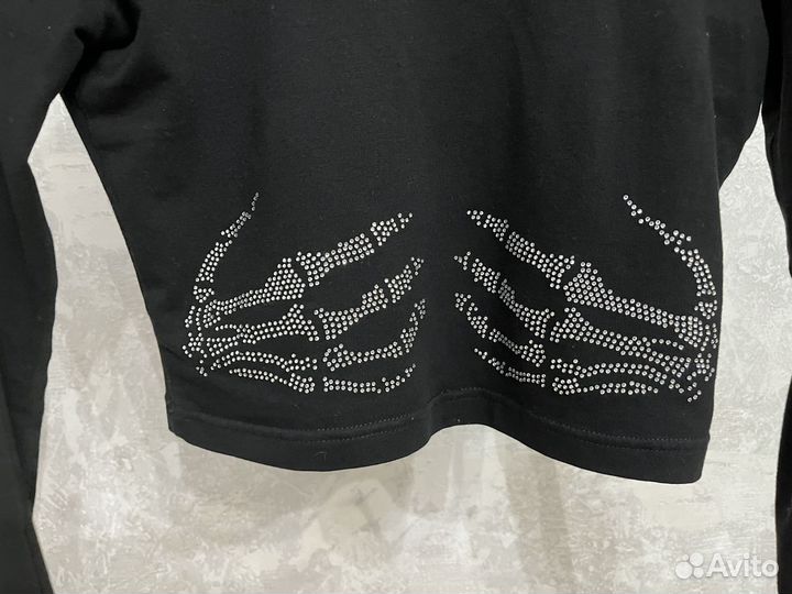 Лонгслив укороченый женский у2у