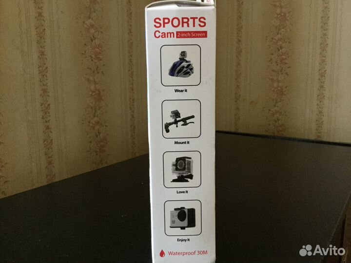 Экшен-камера Sports Cam новая
