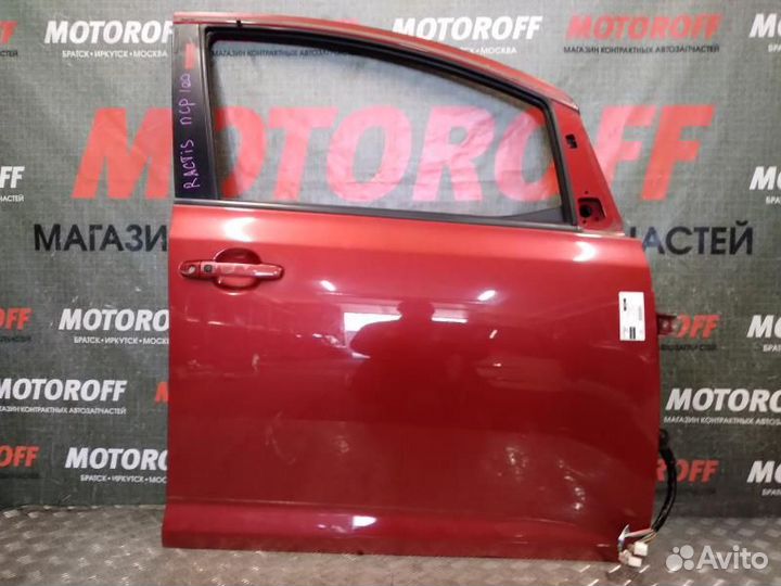 Дверь передняя правая Тойота Рактис NCP100 т А88