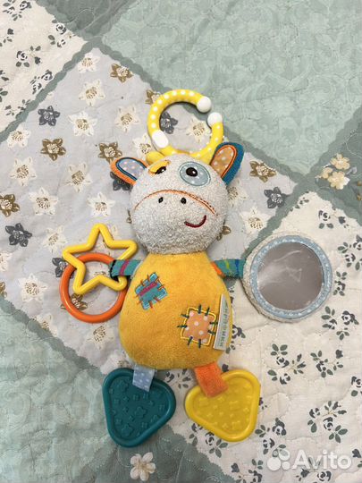Игрушка-подвеска с пищалкой