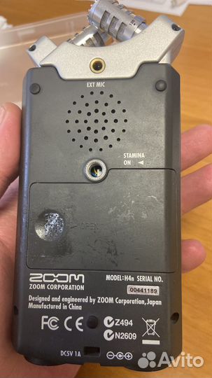 Рекордер zoom h4n