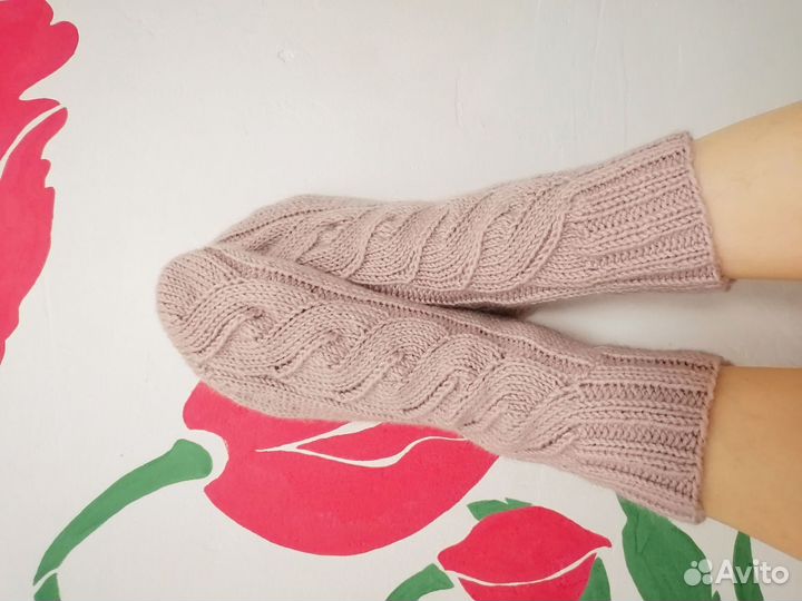 Носки вязаные ручной работы