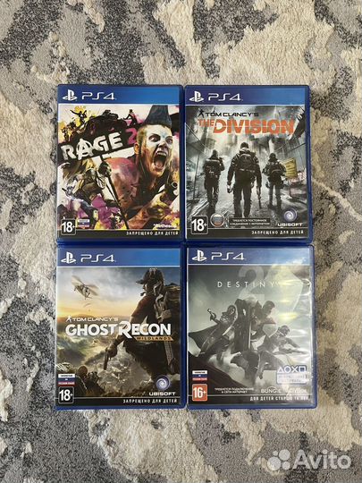 Игры на ps4 диски