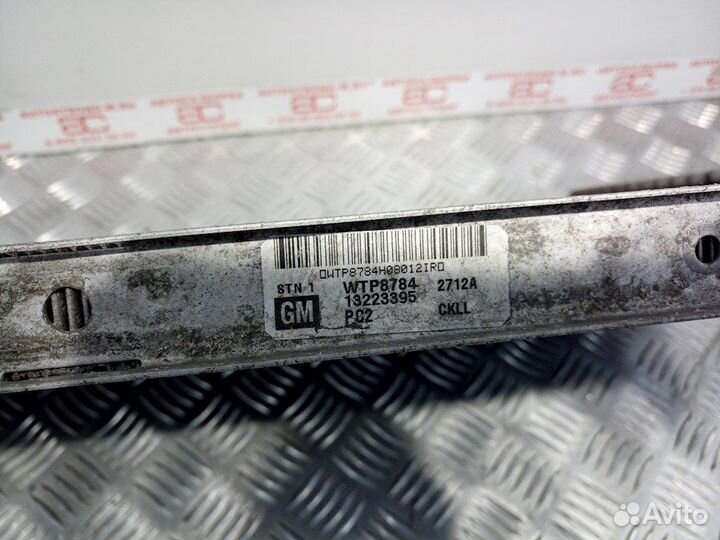 Интеркулер для Opel Zafira B