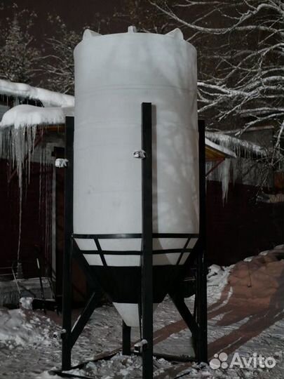 Пластиковый силос С-5000 (ёмкость полного слива)