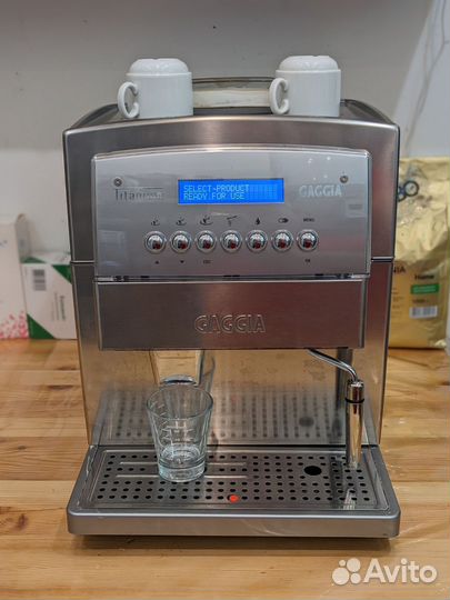 Кофемашина Gaggia titanium (видео)