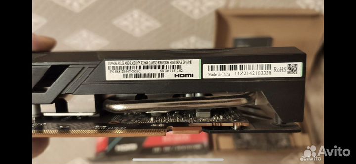 Видеокарты rx 570 8gb/ rx 6600 8 gb